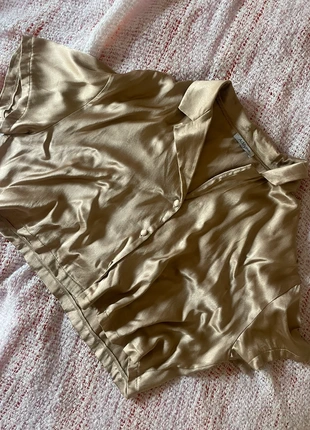 Blouse manche courte en soie, brand: Boutique indépendante, condition: Very good, size: S / 36 / 8, €10.00, €11.20 includes Buyer Protection