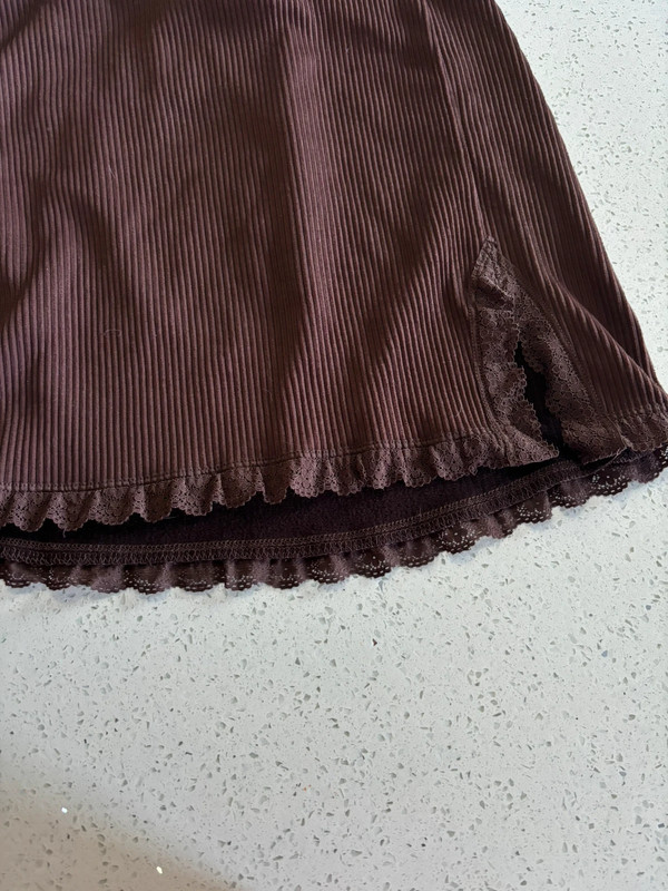 adorable brown mini skirt 💖 2