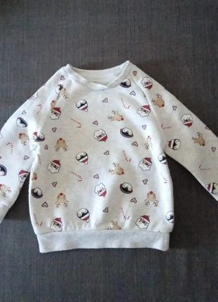 sweat de Noël, brand: Primark, condition: Very good, size: 9-12 months / 74 cm, €1.50, €2.28 includes Buyer Protection