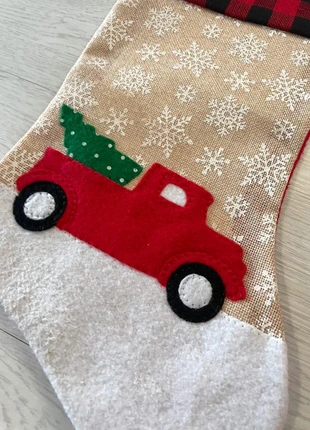 Chaussette de Noël À suspendre en Feutre  45cm, merk: Noël, staat: Nieuw met prijskaartje, € 4,00, € 4,90 inclusief Kopersbescherming
