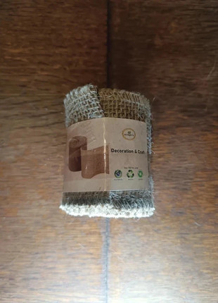 Lots de 5 rouleau de toile de jute 6 cm x 2 m – Décoration naturelle, état: Neuf avec étiquette, 3,50 €, 4,38 € Protection acheteurs incluse