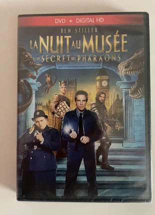 DVD “La Nuit au Musée : Le Secret des Pharaons” (Night at the Museum: Secret of the Tomb), estado: Novo com etiquetas, €4.00, €4.90 inclui Proteção do Comprador