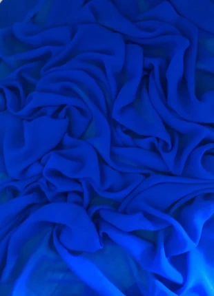 5 meter royal blue soft floaty lightweight chiffon fabric 45” wide, condition: New with tags, size: Other, £15.00, £16.45 includes Buyer Protection