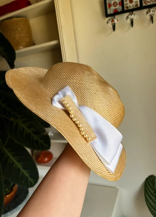 Vintage Straw Hat, marca: Vintage Dressing, estado: Muito bom, tamanho: 54, €3.50, €4.38 inclui Proteção do Comprador