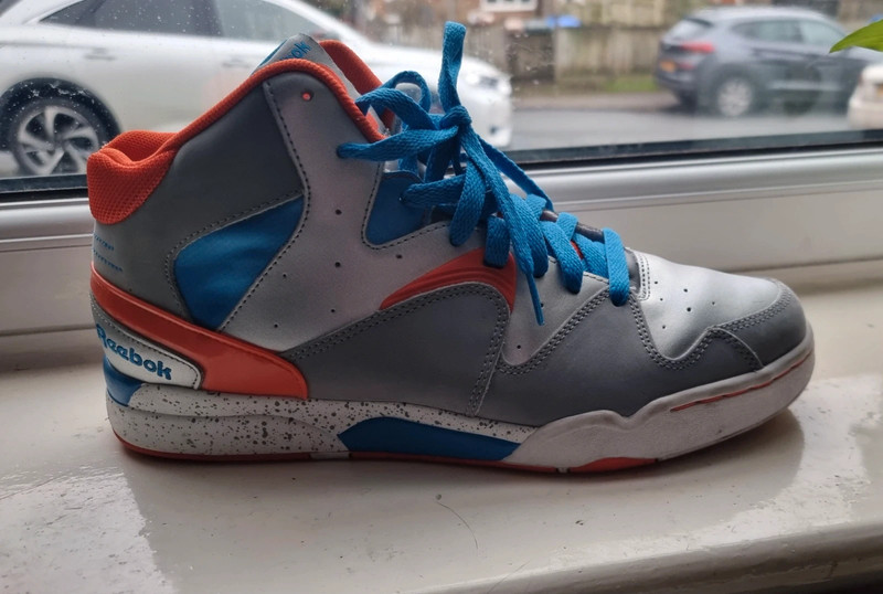 Reebok high tops shop argent