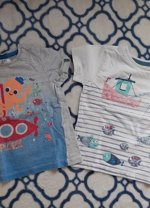 Lot 2 t-shirts, brand: Cool Club, condition: Good, size: 12-18 months / 80 cm, €1.50, €2.28 includes Buyer Protection