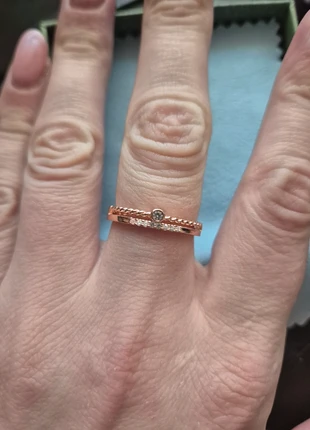 Rose gold tone sterling silver ring s925, brand: gemaura, condition: Very good, size: Adjustable, £10.00, £11.20 includes Buyer Protection Pro
