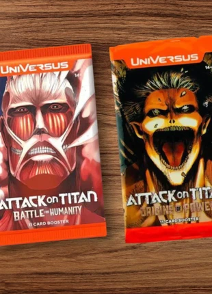 Universus Attack on Titan: Battle for Humanity +Origins of Power Booster Pack, marque: Attack On Titan, état: Neuf avec étiquette, 22,00 €, 23,80 € Protection acheteurs incluse