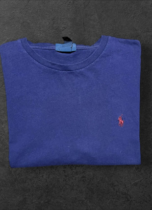 T-shirt Ralph Lauren M marine 100% coton, marke: Ralph Lauren, zustand: Sehr gut, größe: M, 16,00 €, 17,50 € inklusive Vinted-Käuferschutz