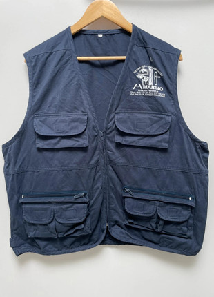 Utility vest navy blue Mens size 50 XL, état: Très bon état, taille: XL, 25,00 €, 26,95 € Protection acheteurs incluse