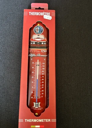 Thermomètre alfa Roméo en métal neuf, marque: Alfa Romeo, état: Neuf avec étiquette, 15,00 €, 16,45 € Protection acheteurs incluse