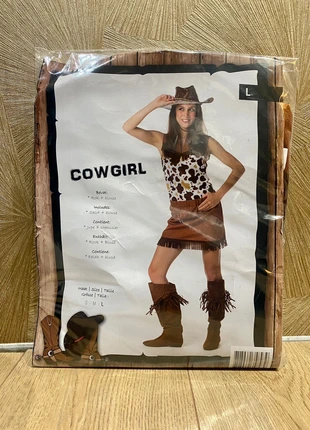 Cowgirl kostuum, merk: carnaval, staat: Heel goed, maat: L / 40 / 12, € 12,50, € 13,83 inclusief Kopersbescherming