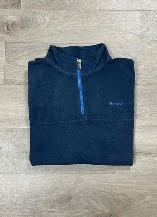 Polaire Half Zip Reebok Marine Logo Brodé Taille M Homme, marque: Reebok, état: Très bon état, taille: M, 10,00 €, 11,20 € Protection acheteurs (Pro) incluse