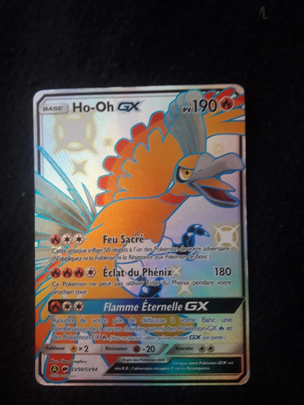 Pokemon ho oh Gx