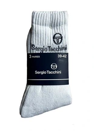 Chaussettes Sergio Tacchini neuves 39-42, brand: Sergio Tacchini, condition: New with tags, size: S | 38–42, €10.00, €11.20 includes Buyer Protection