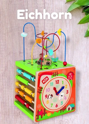 Grande Centro giochi multi attività in legno di Eichhorn, Germania , marke: Eichhorn, zustand: Sehr gut, größe: Einheitsgröße, 29,99 €, 32,19 € inklusive Vinted-Käuferschutz