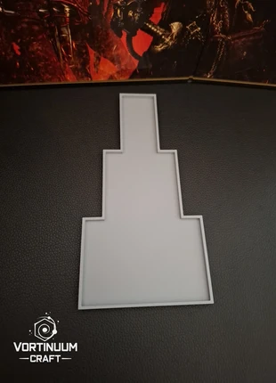 Plateau mouvement fer de lance 6 emplacements pour socle 30x60mm gris. The Old World., brand: Vortinuum Craft, condition: New without tags, €5.00, €5.95 includes Buyer Protection Pro