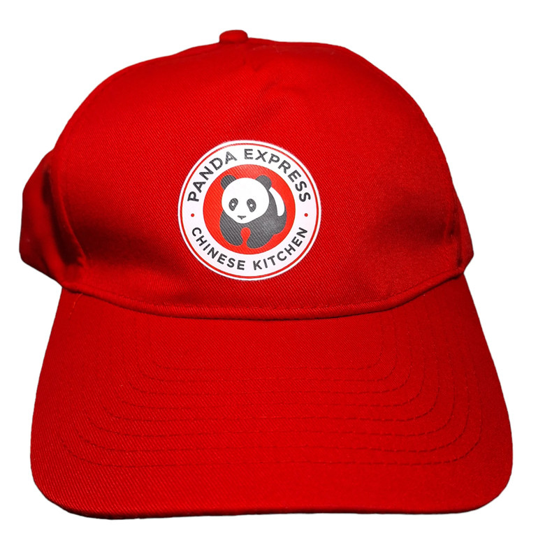 Panda Express Hat with Velcro Back 4