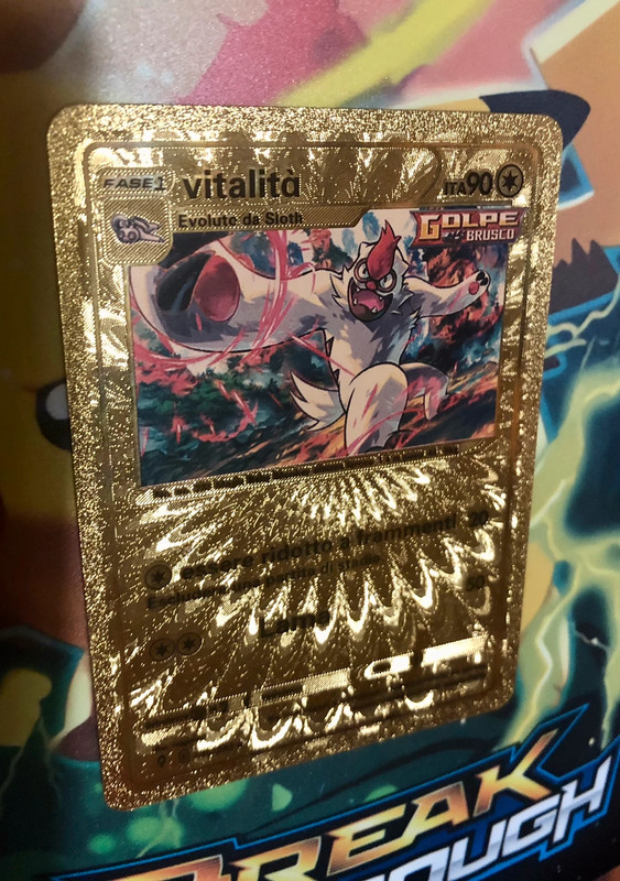 Carta oro Pokemon Koraidon - Vinted
