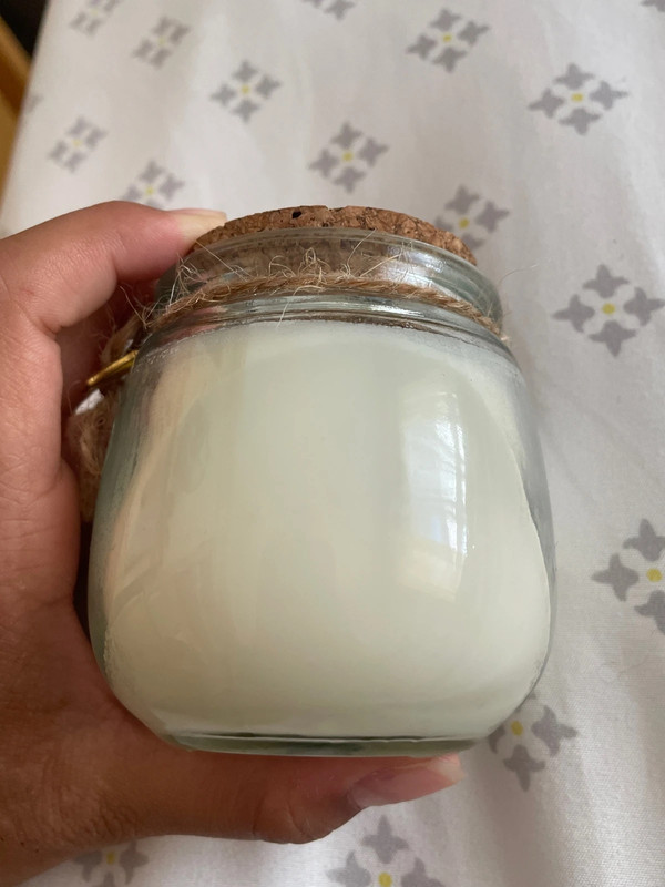 homemade candle! 5