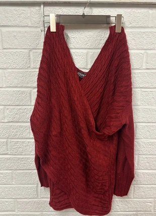 Yoins L bergundy soft jumper autumn winter warm warmer kpop style, brand: your inspiration, condition: Very good, size: L / 12, £2.00, £2.80 includes Buyer Protection