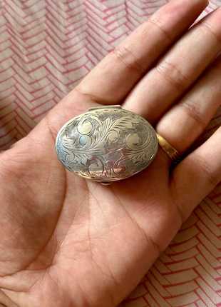 Boîte pilulier ancien en argent massif, marque: Argent, état: Très bon état, 48,95 €, 52,10 € Protection acheteurs (Pro) incluse