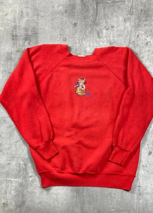 Sweat-shirt Rouge Chat Vintage taille L, marque: Vintage Dressing, état: Bon état, taille: L, 15,99 €, 17,49 € Protection acheteurs (Pro) incluse