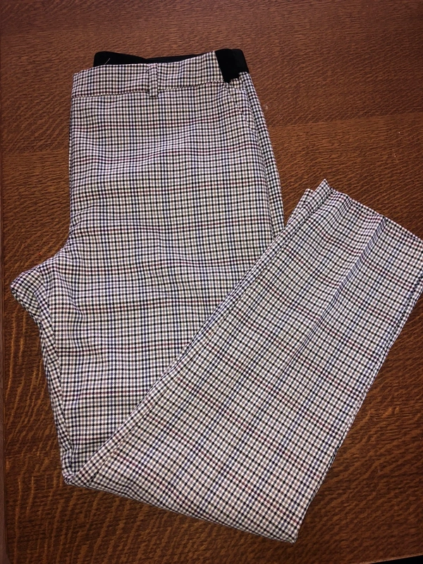 Pantalon à carreaux