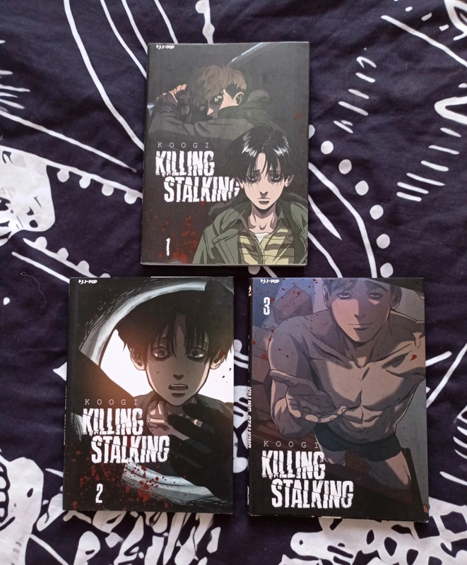 killing stalking nº 1,2 y 3 de koogi milky way - Comprar Comics Manga no  todocoleccion