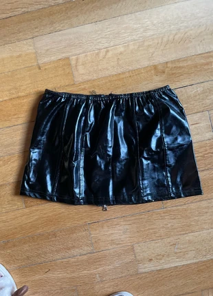 Jupe noire vinyle, brand: Spazm, condition: New without tags, size: L / 40 / 12, €20.00, €21.70 includes Buyer Protection