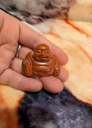 Bouddha jaspe rouge, marque: Crystal, état: Neuf sans étiquette, 5,00 €, 5,95 € Protection acheteurs incluse