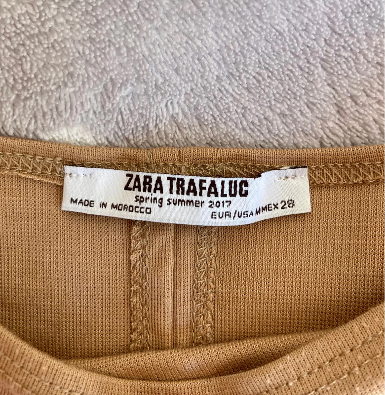 Tubino hot sale beige zara