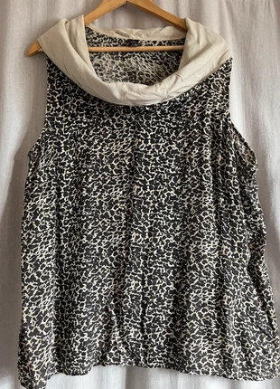 Débardeur tigré, merk: M&S Mode, staat: Heel goed, maat: 4XL / 48 / 20, € 2,00, € 2,80 inclusief Kopersbescherming