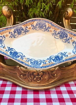 Ancien Ravier en Faïence Terre De Fer Longwy Modèle Rouennais, marca: Terre De Fer, estado: Bueno, 7,00 €, 8,05 € Protección al comprador incluida