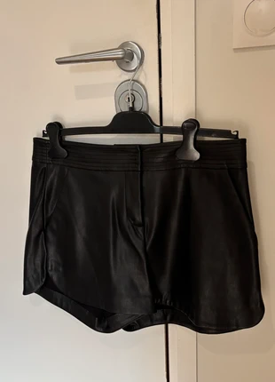 Short en cuir noir, marque: Etam, état: Neuf sans étiquette, taille: M / 38 / 10, 10,00 €, 11,20 € Protection acheteurs incluse