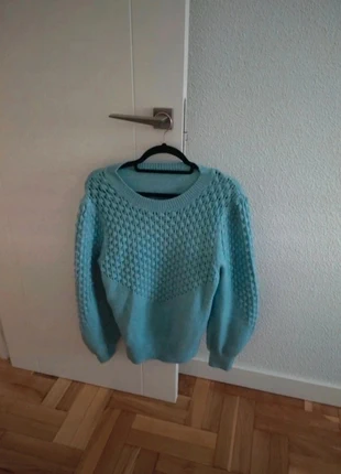 Jersey calado turquesa, marque: Local, état: Neuf sans étiquette, taille: Taille unique, 7,50 €, 8,58 € Protection acheteurs incluse