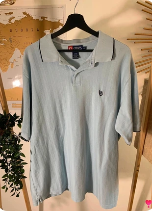 Polo Chaps 100% coton bleu avec bordure du col et des manches bleue marine Taille XL, marke: CHAPS, zustand: Sehr gut, größe: XL, 3,00 €, 3,85 € beinhaltet Vinted-Käuferschutz Pro