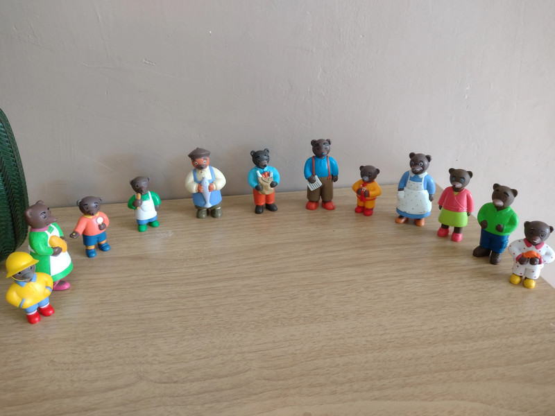 Figurines Petit ours brun