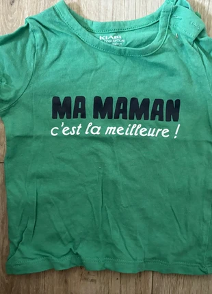 Teeshirt bébé garçon taille 6 mois Kiabi, brand: Kiabi, condizioni: Nuovo senza cartellino, taglia: 3-6 mesi / 62 cm, €1.00, €1.75 include la Protezione acquisti