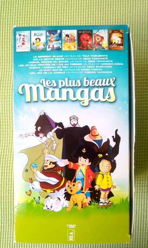 Coffret Les plus beaux Mangas (7 DVD)