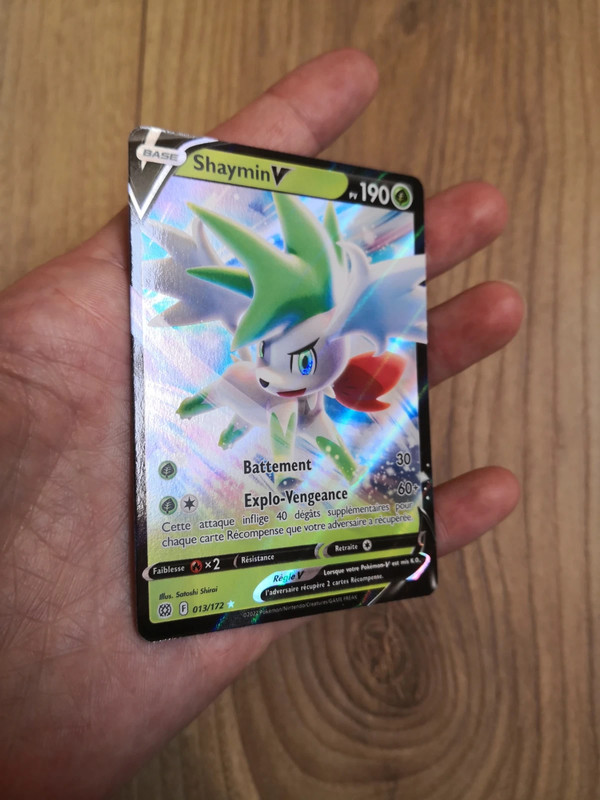 Carte Pokémon Shaymin V 013/172 - Vinted