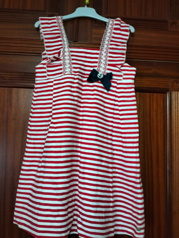 Vestido marinero niña talla 10