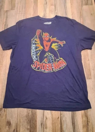 T-shirt Spider-Man bleu taille XL (PF22), marke: Spiderman, zustand: Sehr gut, größe: XL, 9,97 €, 11,17 € beinhaltet Vinted-Käuferschutz Pro