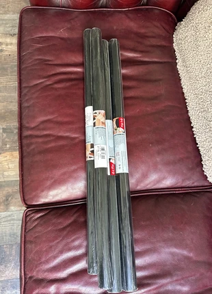 4x peel and stick, sticky back plastic vinyl wrap paper black, marca: d-c-fix, estado: Nuevo con etiquetas, 20,00 €, 21,70 € Protección al comprador incluida