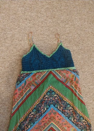 Midi summer colourful dress, brand: Fórmula Joven, condition: Very good, size: M / UK 12-14, £5.00, £5.95 includes Buyer Protection