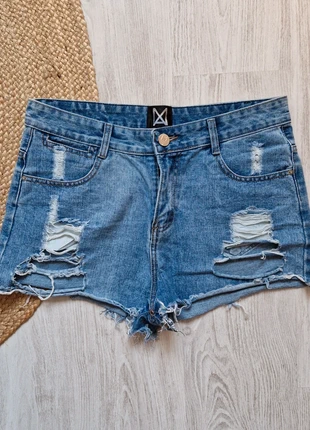 Denim short , marca: MALIFISENT, estado: Muy bueno, tamaño: L / 40 / 12, 2,00 €, 2,80 € Protección al comprador incluida