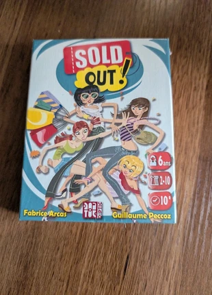 Jeu de société "Sold out", marque: Diptic, état: Neuf avec étiquette, 5,00 €, 5,95 € Protection acheteurs incluse