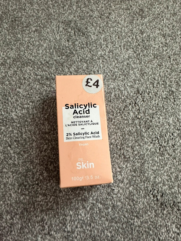 Primark salicylic acid cleanser 1