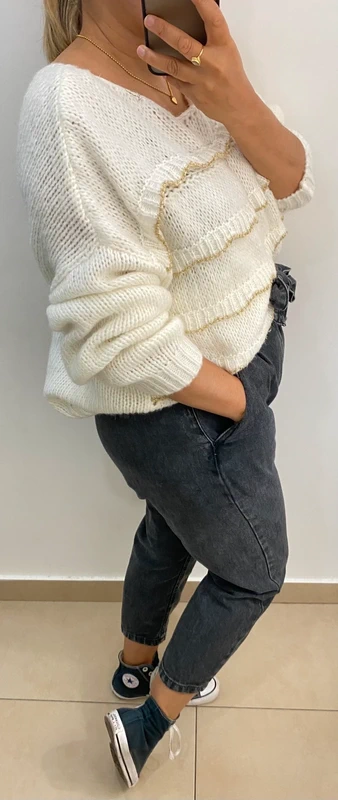 Pull Large Taille Unique Peace N’Love - photo numéro 7