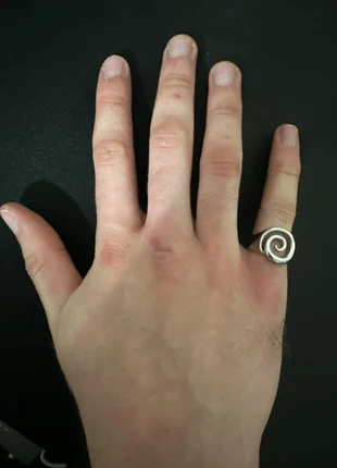 Swirl ring, brand: Punk, condition: New without tags, size: 17.3 mm / N½, £3.00, £3.85 includes Buyer Protection